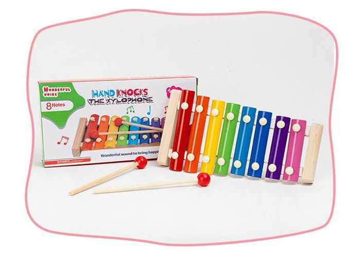 Baby Music Instrument Toy Wooden Xylophone Children Kids Musical Funny Toys For Baby Girls Educational Toys Gifts Baby Xylophone